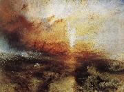Joseph Mallord William Turner Slave ship France oil painting artist